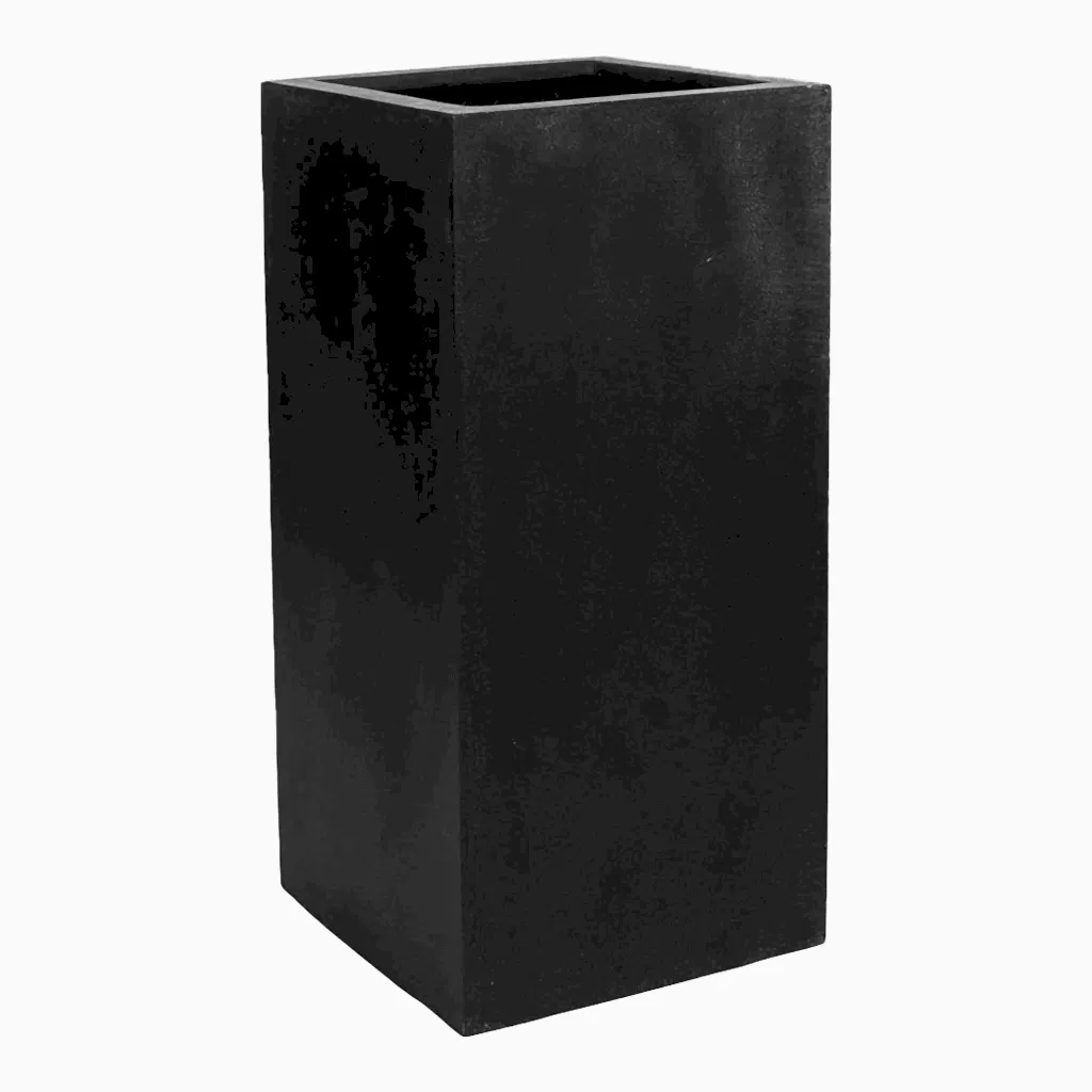 Bouvy Natural Planter - Black