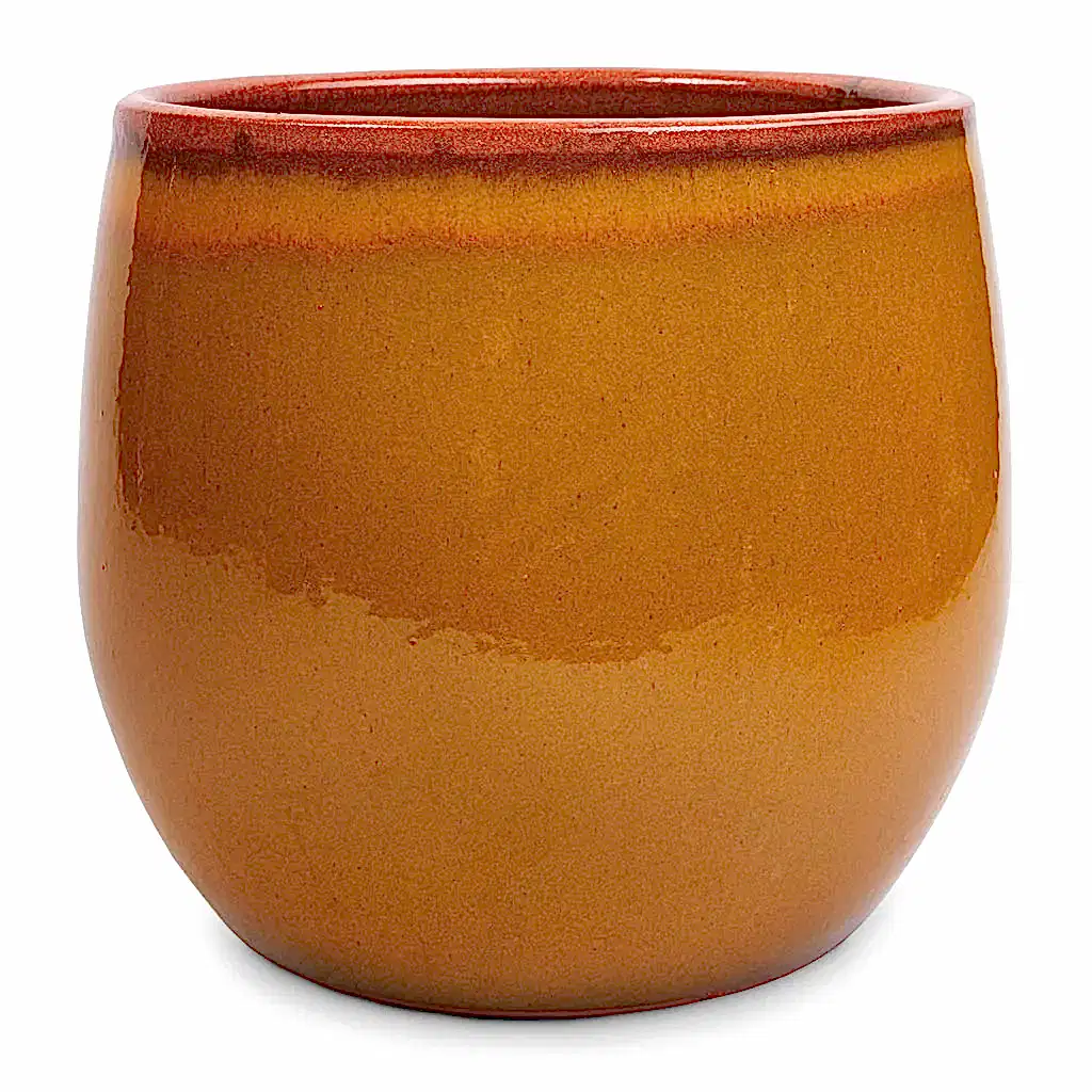Charlotte Plant Pot - Spiced Ochre - Medium
