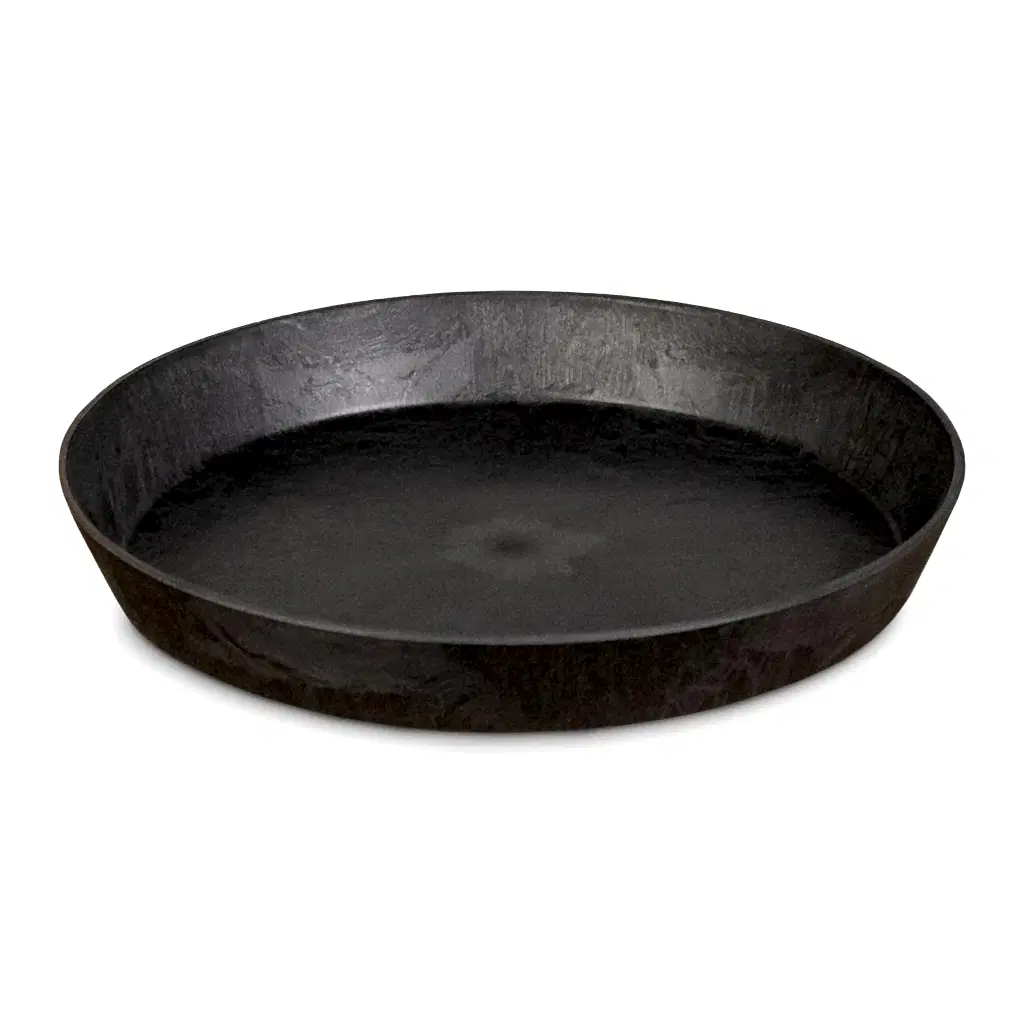 Claire Artstone Plant Pot Saucer - Black