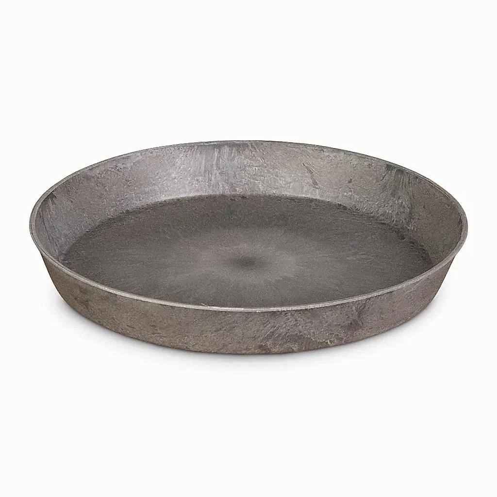 Claire Artstone Plant Pot Saucer - Grey