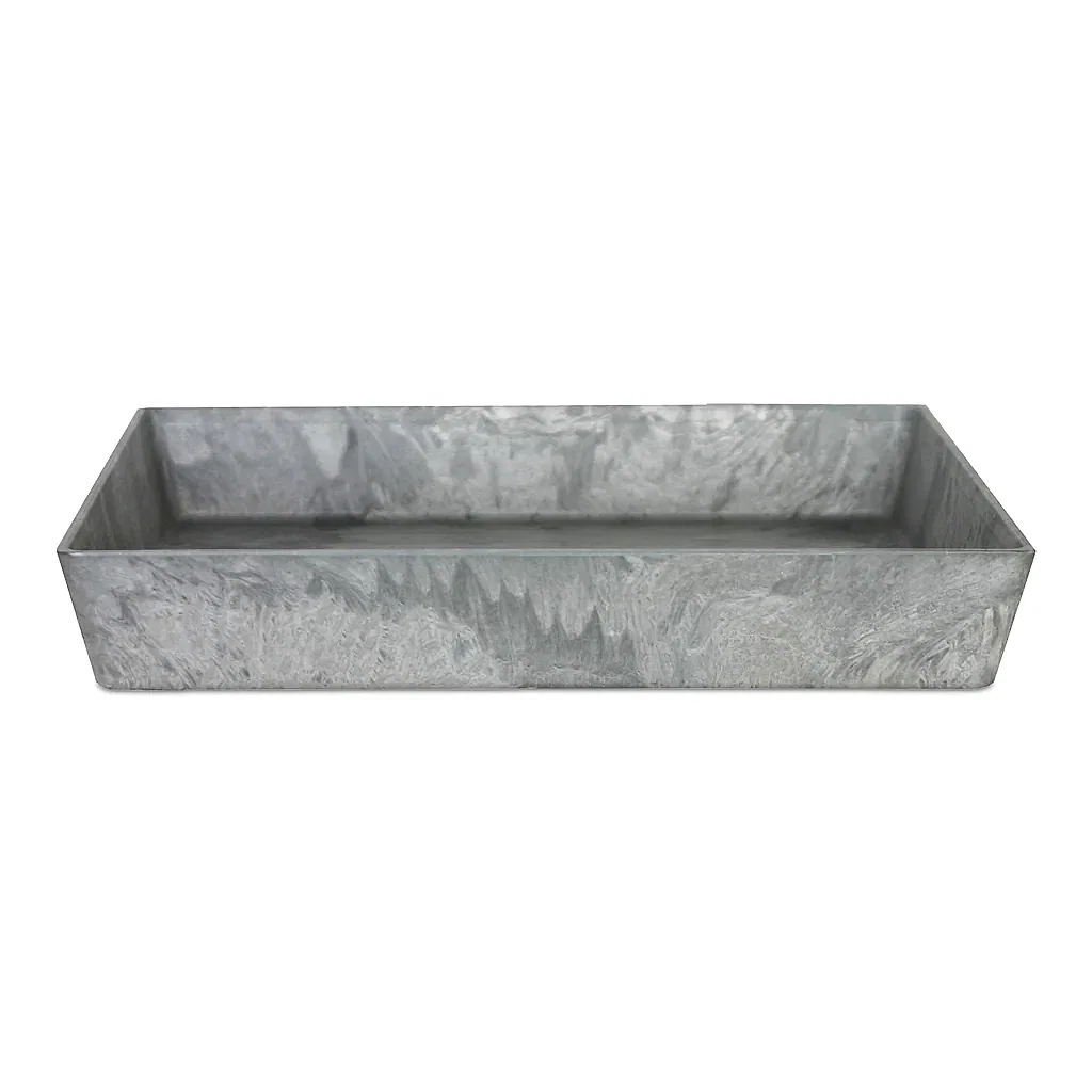 Ella Artstone Plant Pot Saucer - Grey