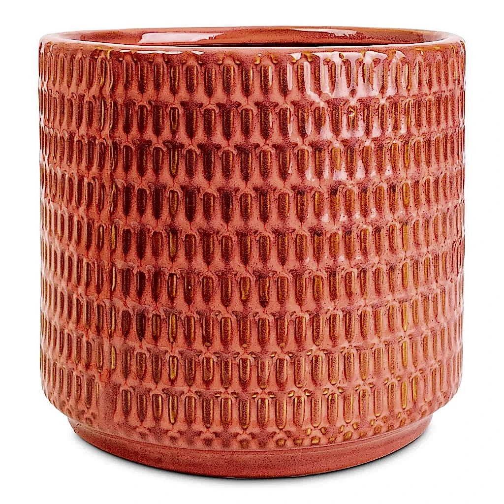 Flor Orange Plant Pot Pink Cast
