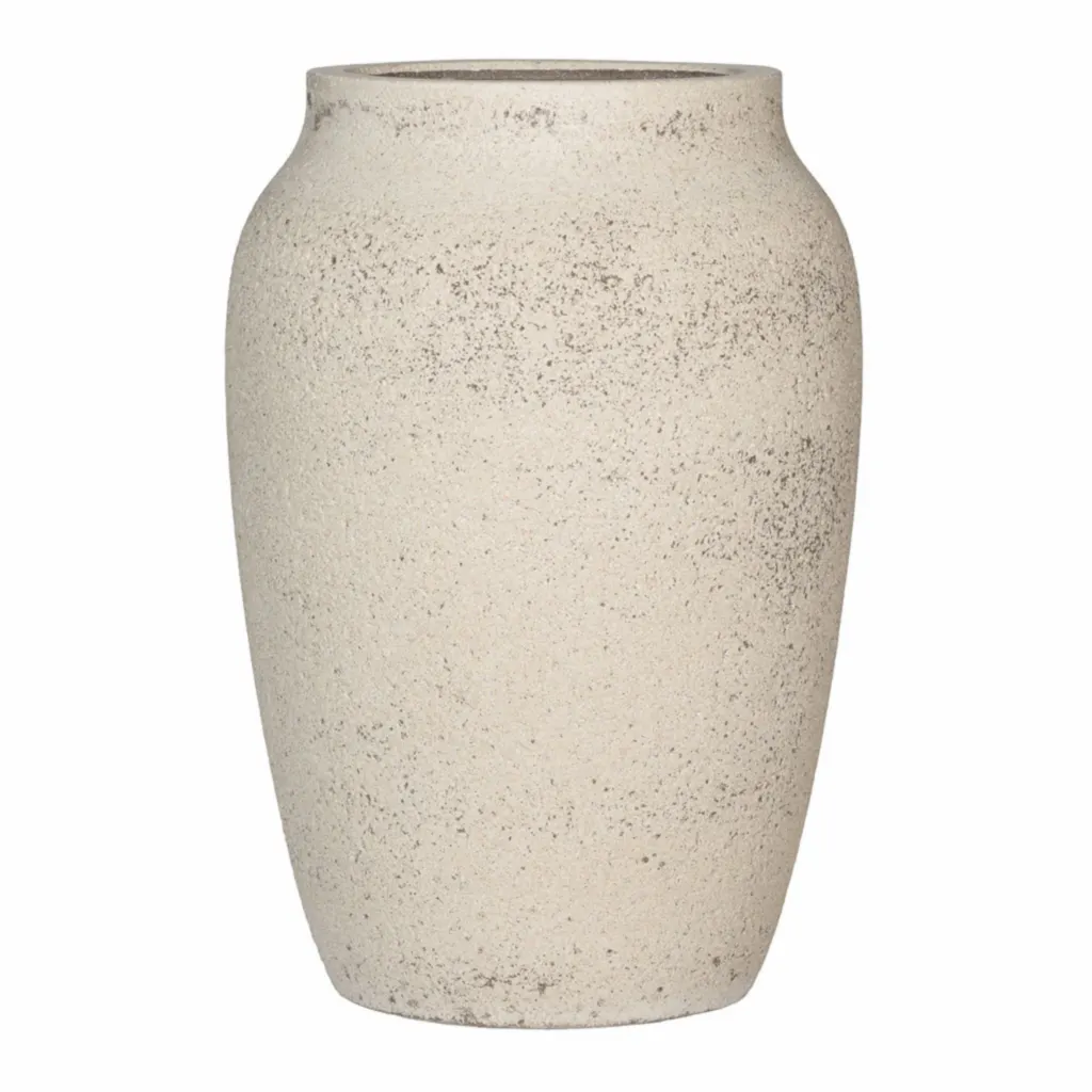 Hera Mediterranean Planter - Chalk White