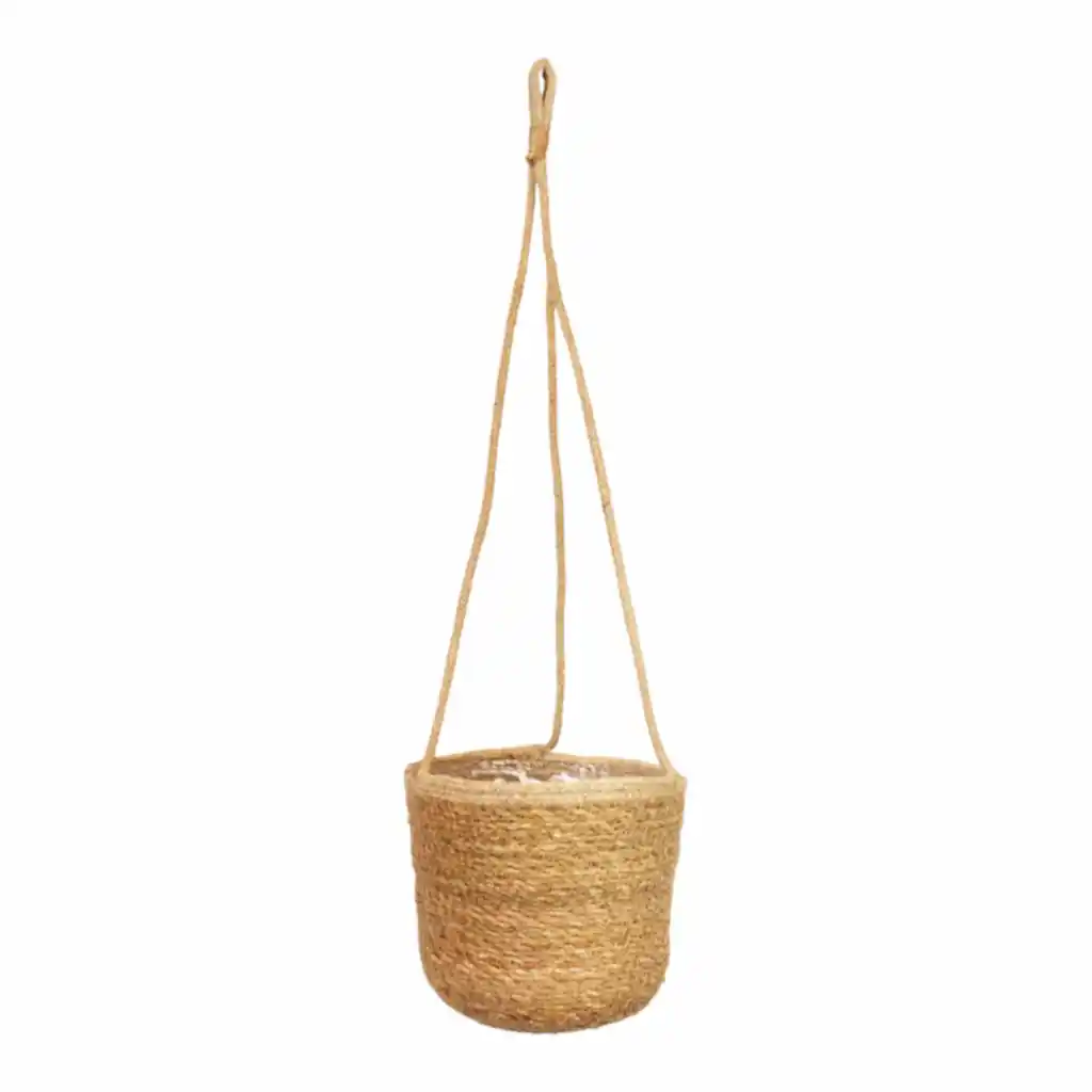 Igmar Hanging Plant Basket - Natural - 19 x 17cm