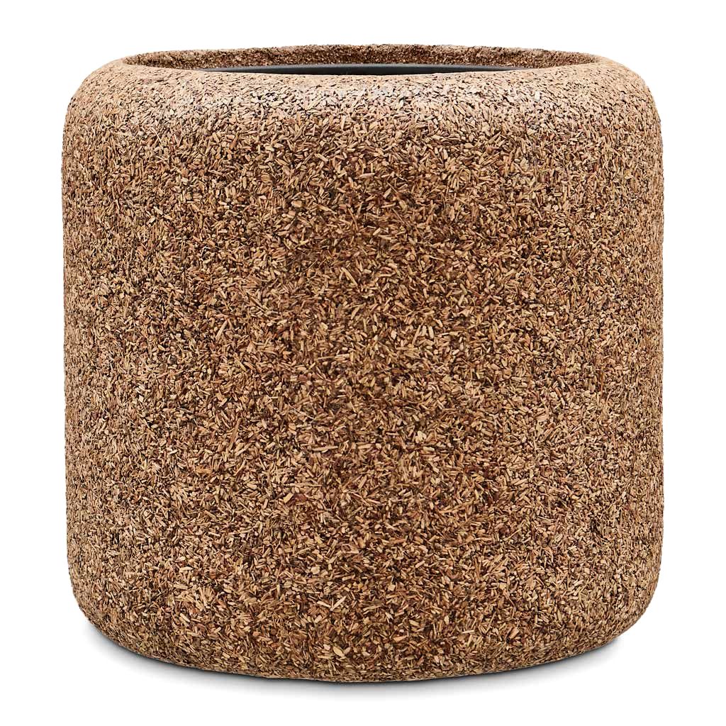 Naturescast Cylinder Planter - Natural