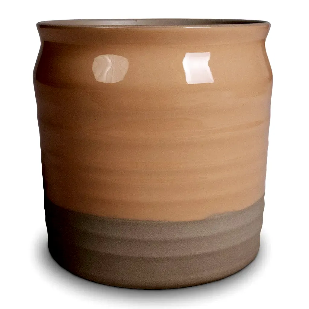Puro Ripple Plant Pot - Peach
