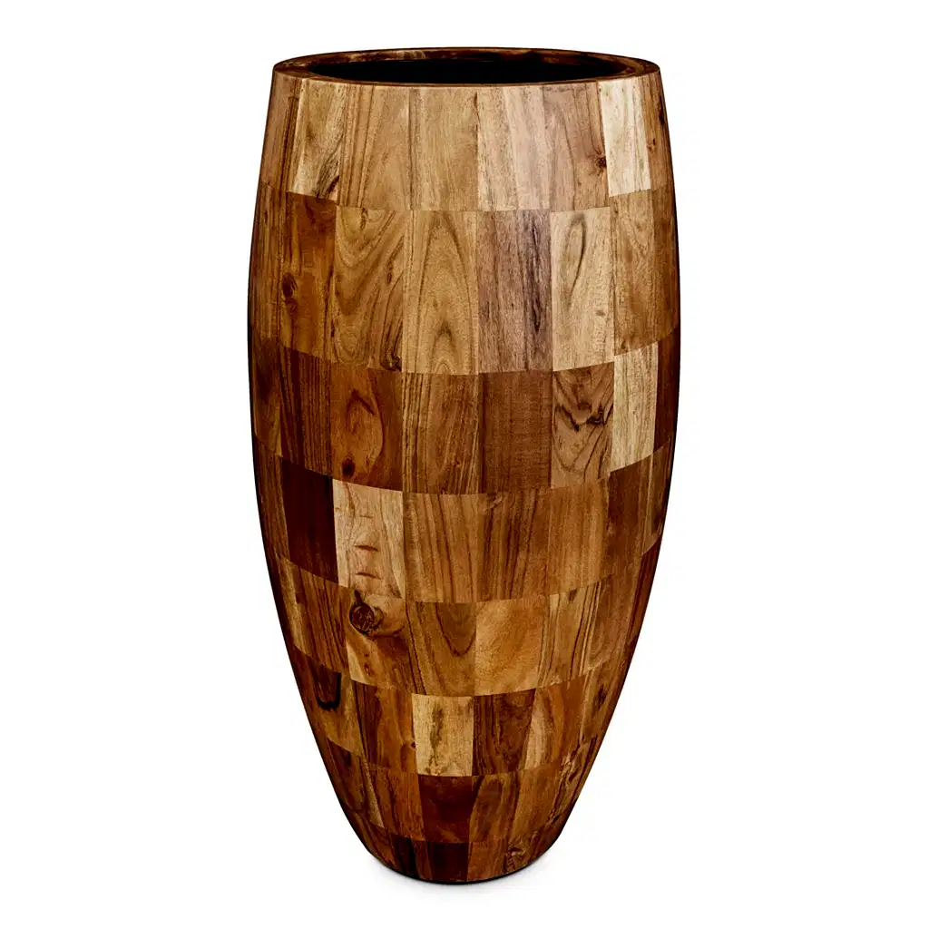 Quinn Tall Planter - Natural