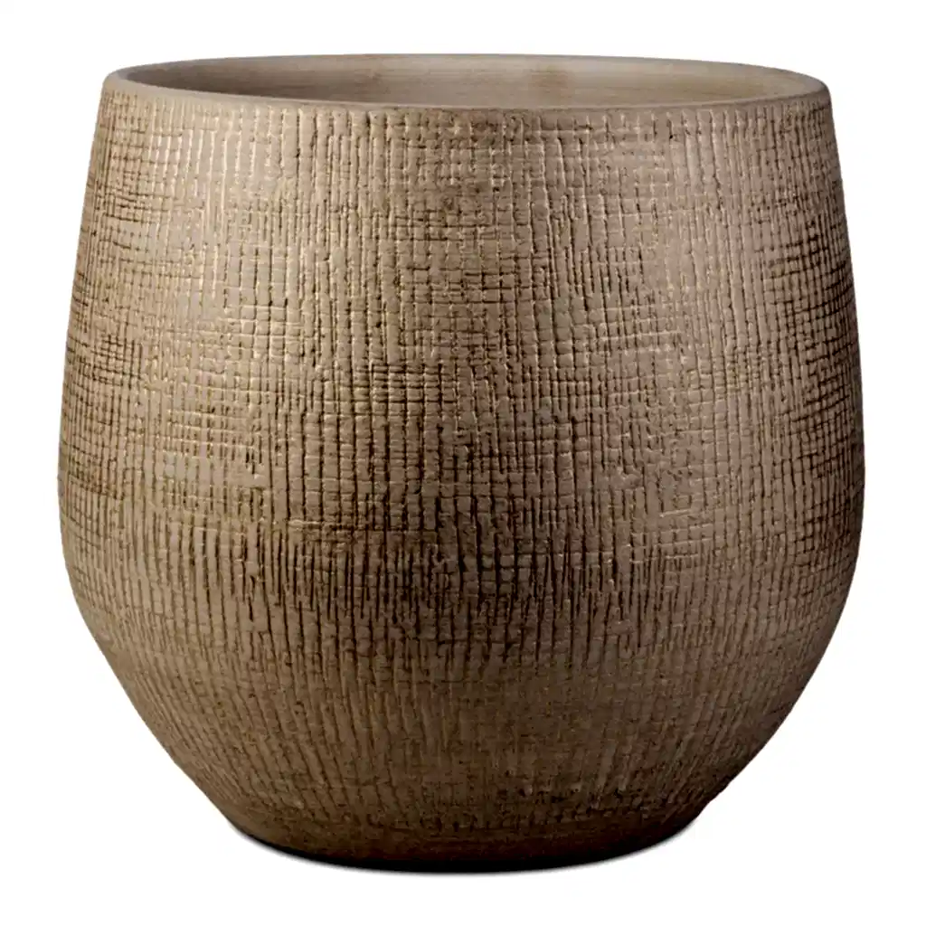 Ryan Plant Pot - Sand Gold