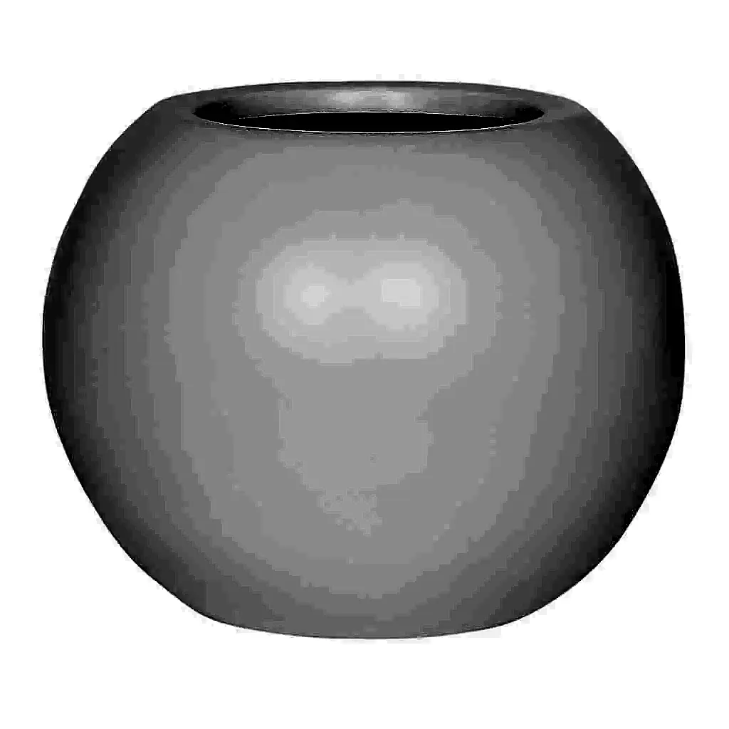 Beth Ball Plant Pot - Matt White - Small