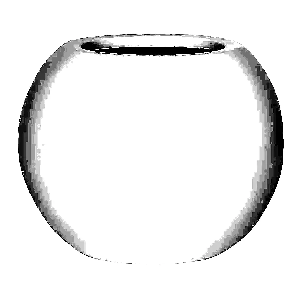 Beth Ball Plant Pot - Matt White - Small