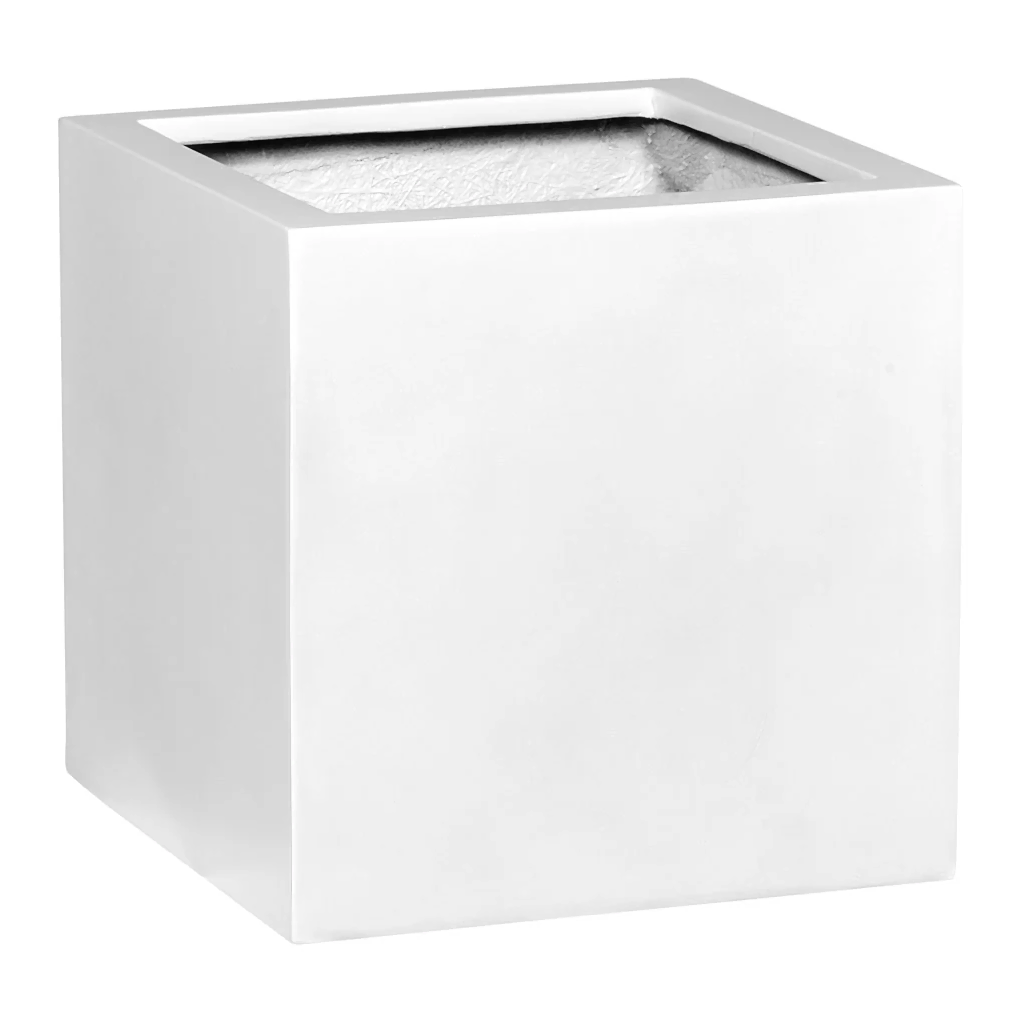 Block Essentials Planter - Matt White