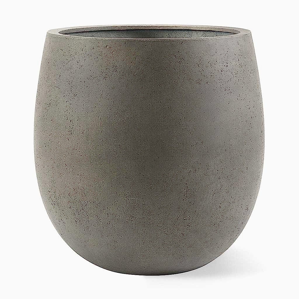 Grigio Balloon Plant Pot - Natural Concrete