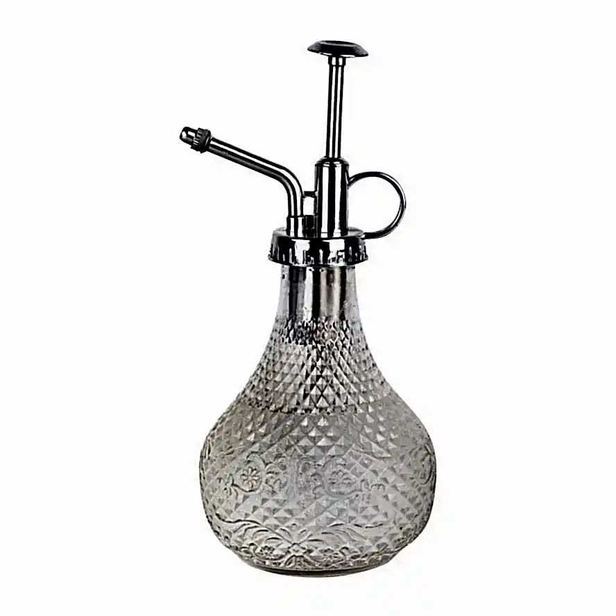 Hobnail Patterned Glass Atomiser For Indoor Plants
