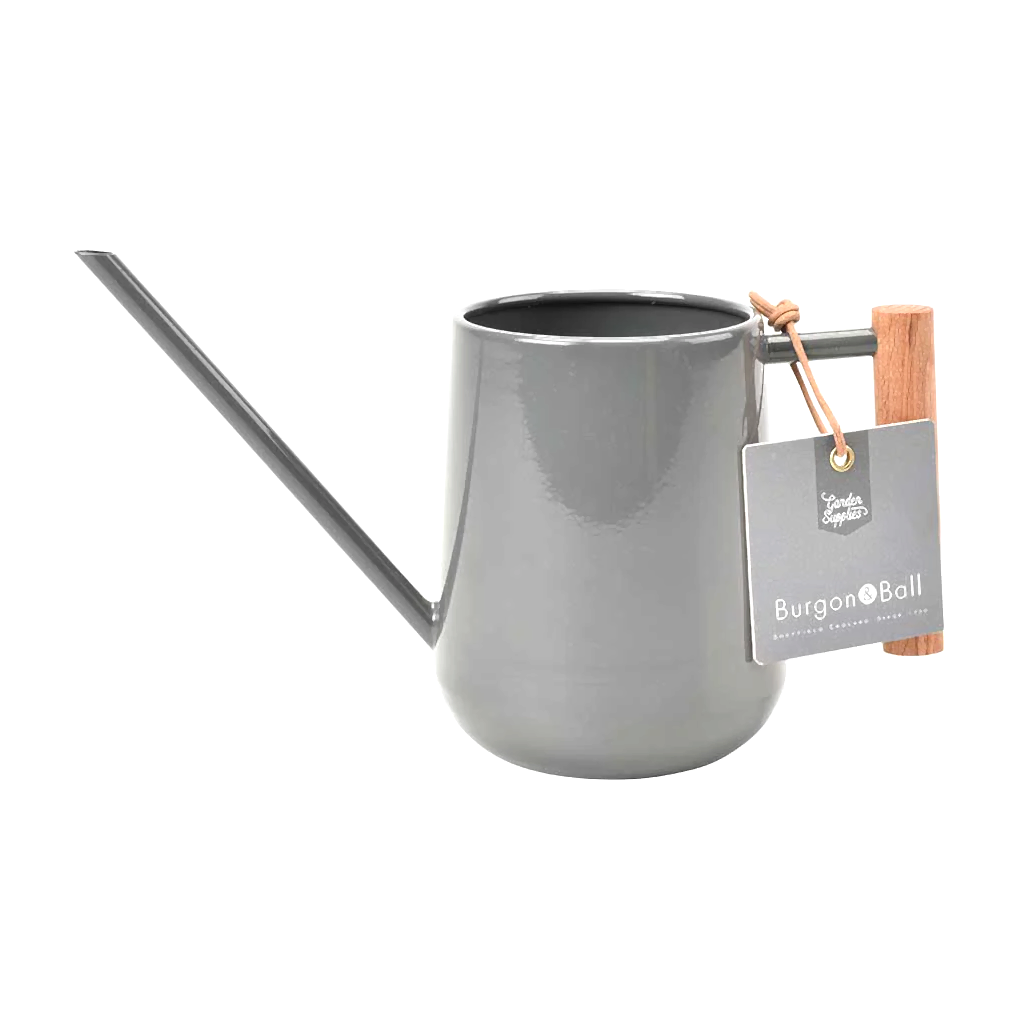 Indoor Watering Can 0.7L - Charcoal with Beech Handle