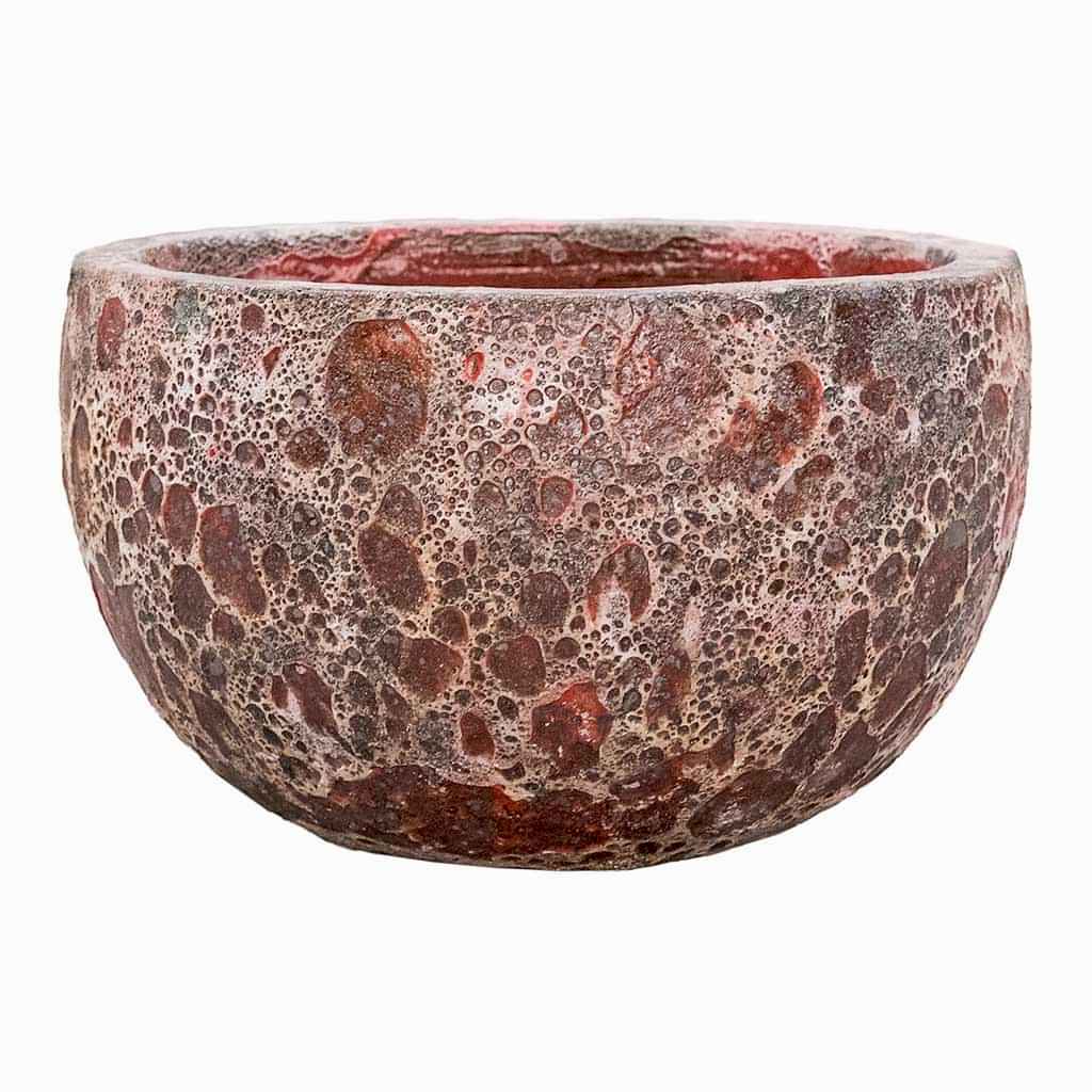 Lava Bowl Relic Planter Pink