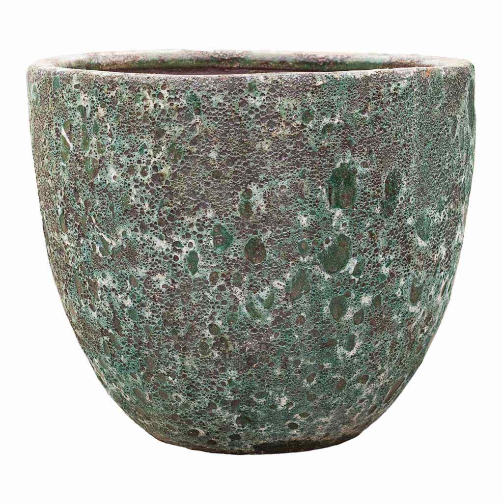 Lava Couple Relic Planter - Jade - Large