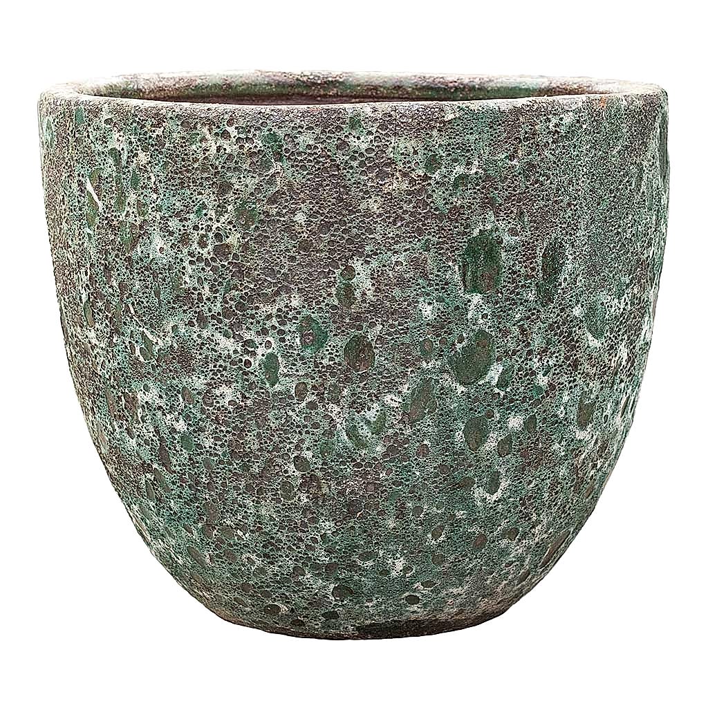 Lava Couple Relic Planter - Jade - Large