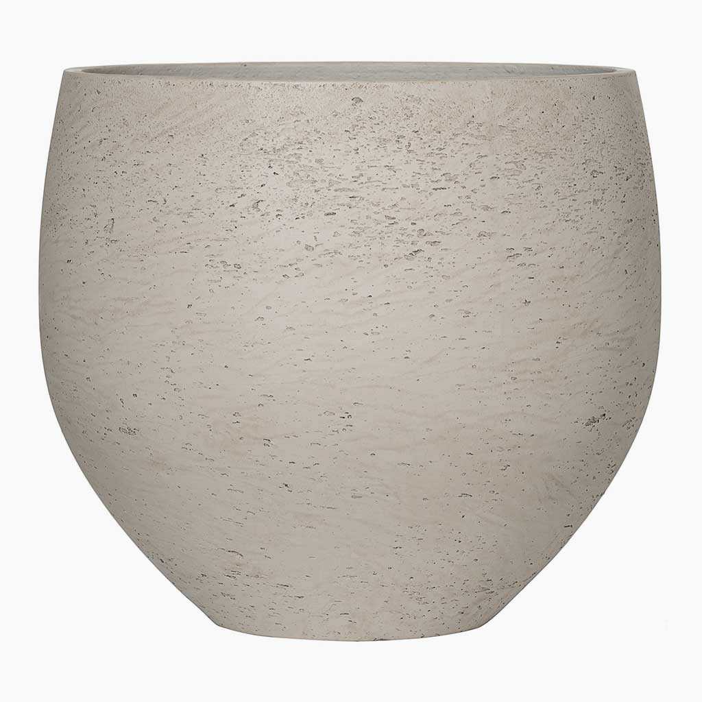 Mini Orb Kevan Plant Pot - Grey Washed - X Large