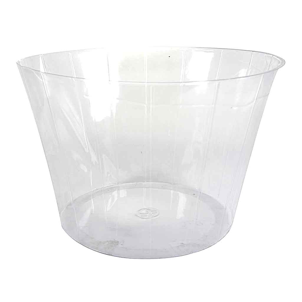 Plant Pot Inlay Liner - Clear - 15 x 10cm