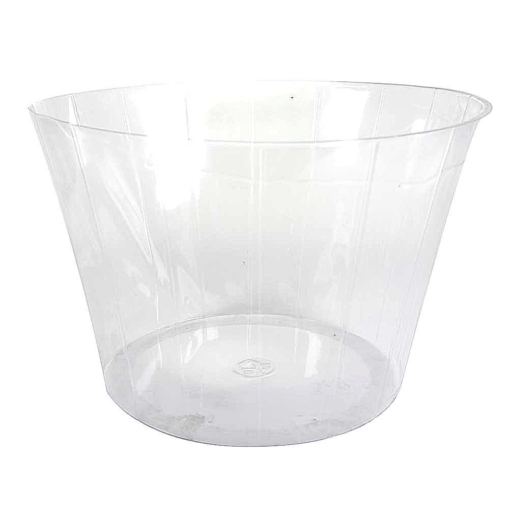 Plant Pot Inlay Liner - Clear - 11 x 8cm