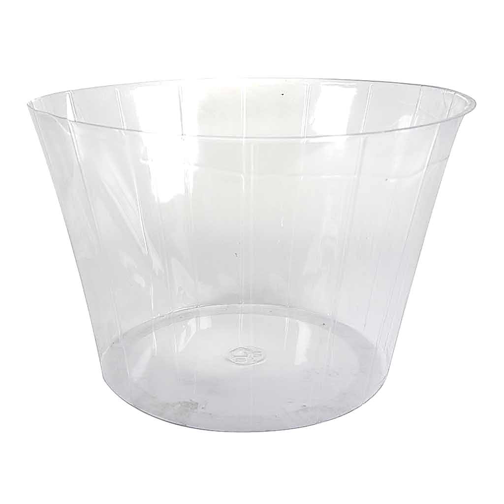 Plant Pot Inlay Liner - Clear - 9 x 6cm