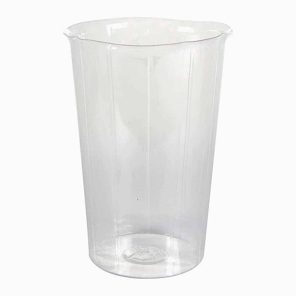 Plant Vase Inlay Liner - Clear - 14 x 18cm