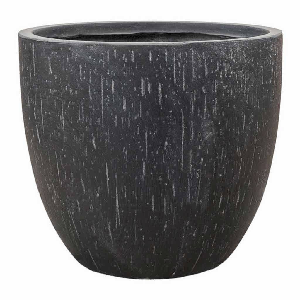 Raindrop Egg Planter Anthracite - Medium
