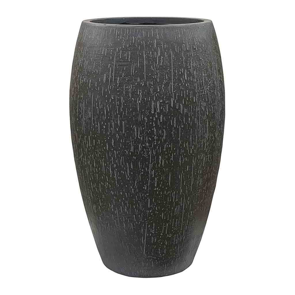 Raindrop Tall Balloon Planter - Anthracite 37cm