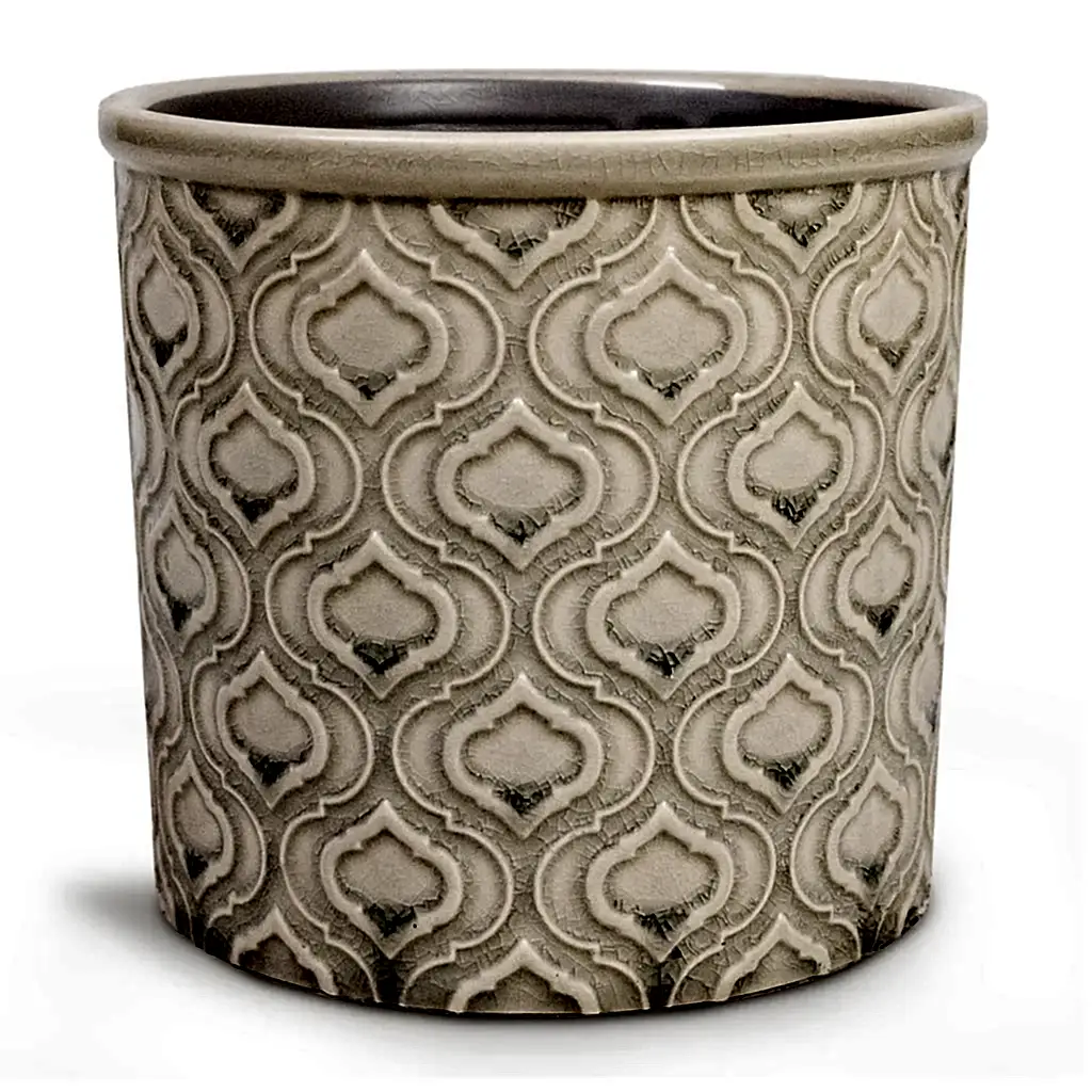 Venetian Plant Pot - Grey
